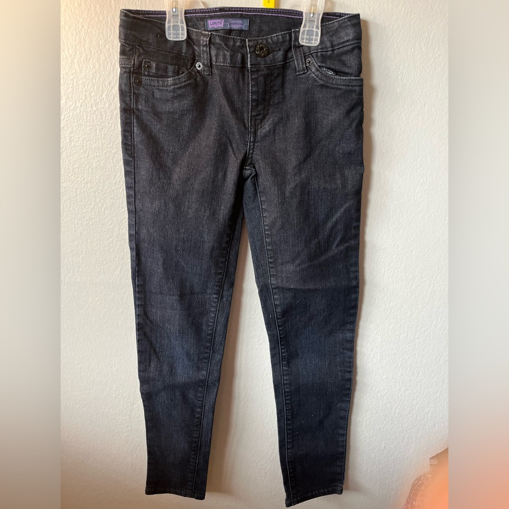 Girls Levi Denim Jeggings